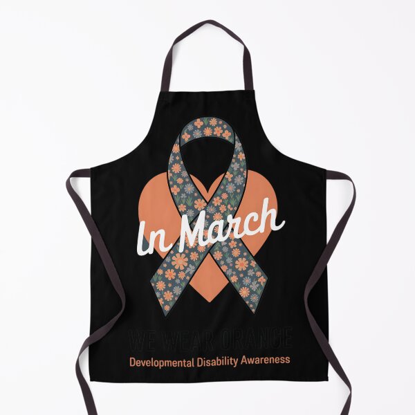 Item preview, In March We Wear Orange Developmental Disability Awareness designed and sold by AvagondaMind.
