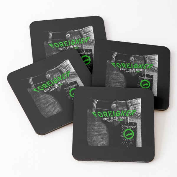 Item preview, Foreigner – Can’t Slow Down… When It’s Live (Denim Pocket Neon) designed and sold by ketttitisandnon.