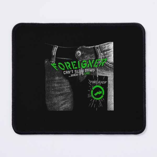 Item preview, Foreigner – Can’t Slow Down… When It’s Live (Denim Pocket Neon) designed and sold by ketttitisandnon.