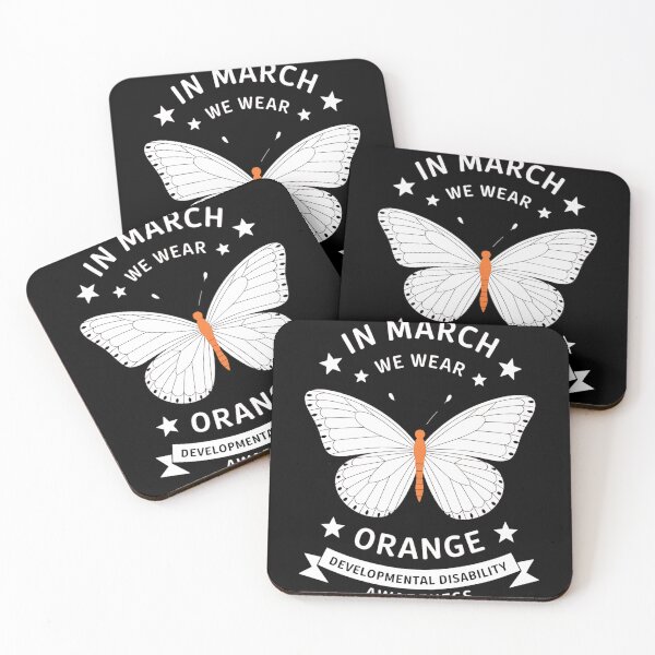 Item preview, In March We Wear Orange Developmental Disability Awareness3 designed and sold by AvagondaMind.