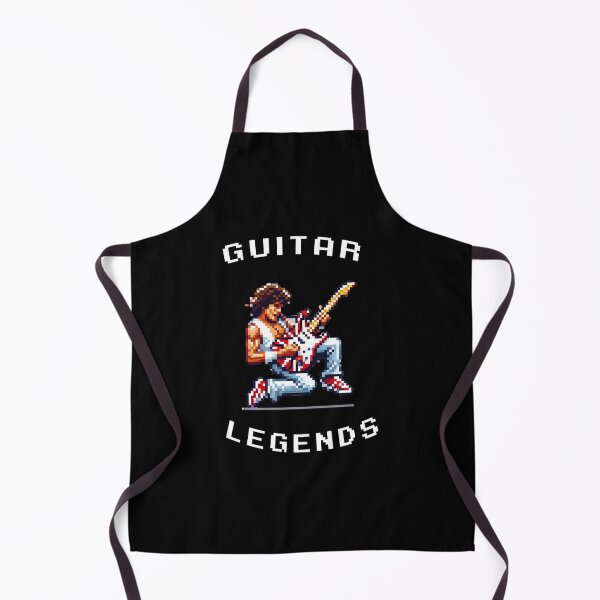 Item preview, Eddie Van Halen Retro Arcade Game Pixel Art designed and sold by benlyrun.