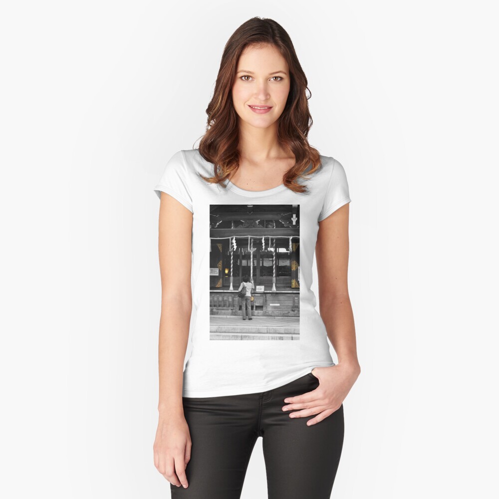 Item preview, Fitted Scoop T-Shirt designed and sold by Jdubphotog.