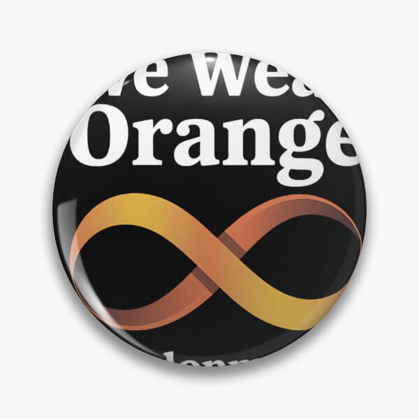 Item preview, In March We Wear Orange, Developmental Disability Awareness designed and sold by AvagondaMind.