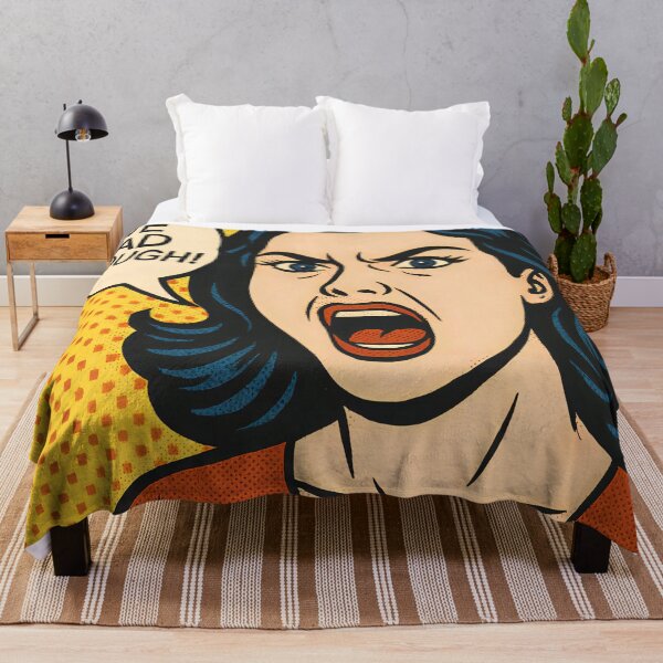 Item preview, Pop Art Retro Comic Style Emotional Expression Prints designed and sold by PinUpPizzazz.