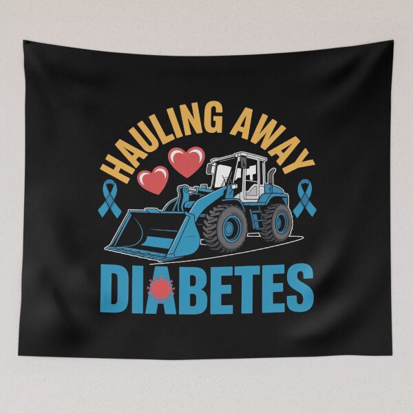 Item preview, Diabetic Diabetes Awareness Type 1 Diabetes designed and sold by cosmicncozyS.