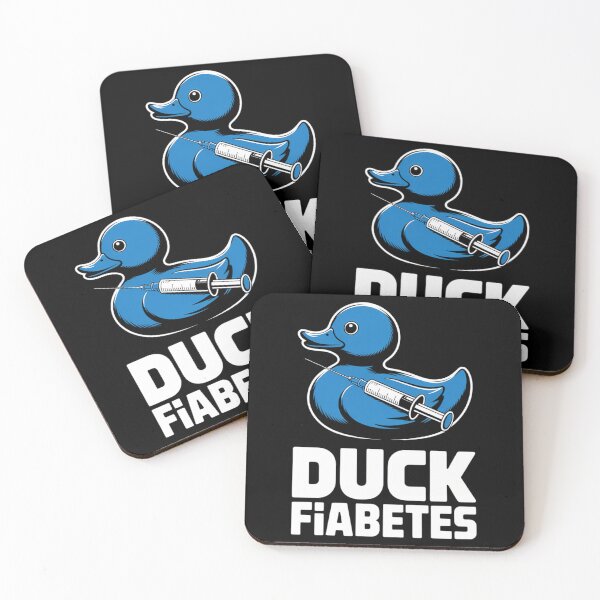 Item preview, Duck Funny Joke Diabetes Awareness T1D designed and sold by cosmicncozyS.
