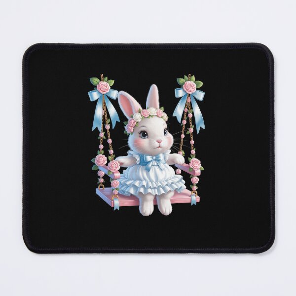 Item preview, Whimsical Bunny  Cute Animal Tee, Spring Fashion Top designed and sold by HollyBellArtSte.