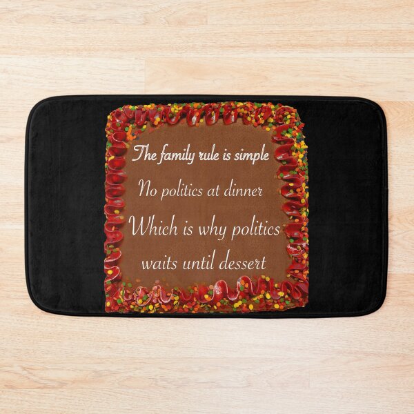 Item preview, Holiday Dinner Politics Meme - When dessert becomes the battleground designed and sold by aadventures.