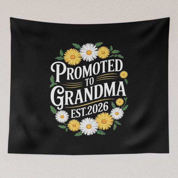 Item preview, Womens Promoted To Grandma 2026 New Grandma Floral  designed and sold by MyzoToyota.