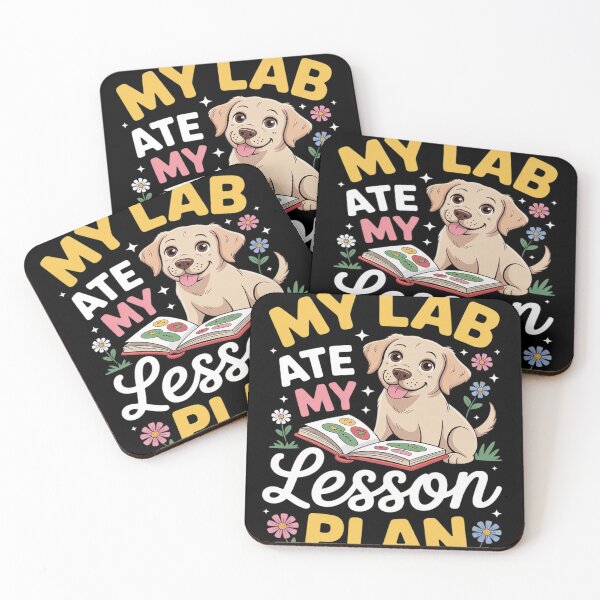 Item preview, My Lab Ate My Lesson Plan Funny Labrador Teacher Dog Owner designed and sold by HardcoreTour.