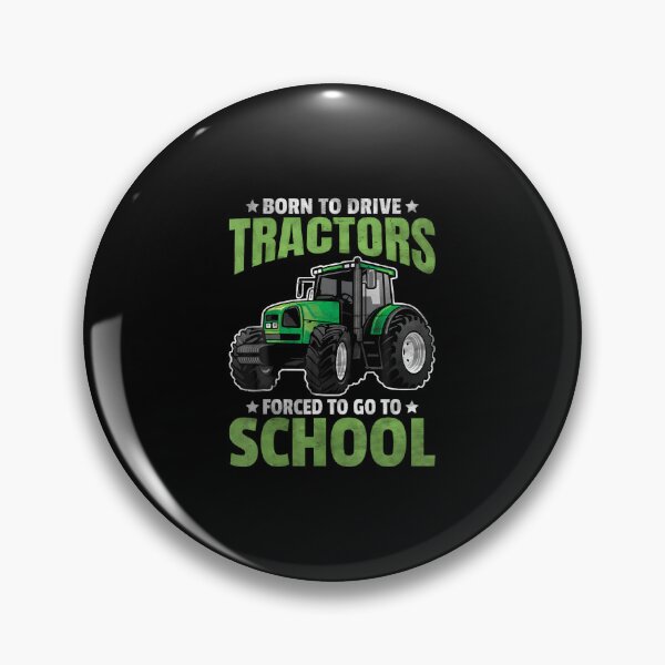 Item preview, Born To Drive Tractors Forced To Go To School designed and sold by CleoRoseanna.