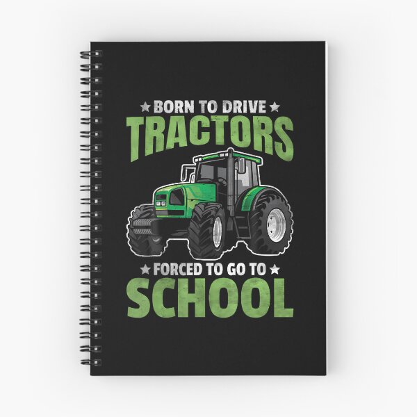 Item preview, Born To Drive Tractors Forced To Go To School designed and sold by CleoRoseanna.