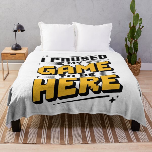 Item preview, I Paused My Game To Be Here 2025, I Paused My Game To Be Here designed and sold by graphic-genie.