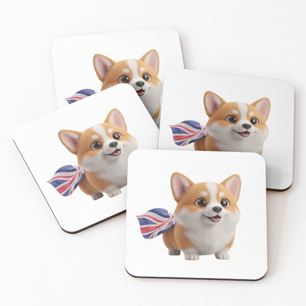 Item preview, Cute British Corgi Dog designed and sold by GlobePals.