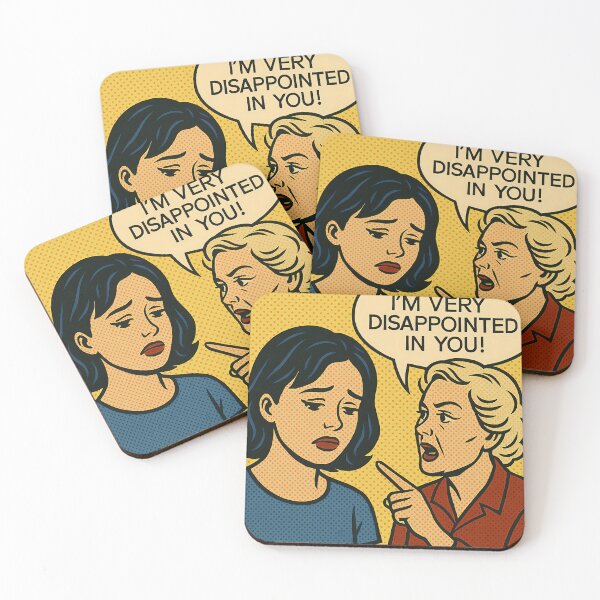 Item preview, Pop Art Retro Comic Style Emotional Expression Prints designed and sold by PinUpPizzazz.