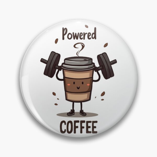 Aperçu de l'œuvre Propulsé par le café créée et vendue par JustClothesShop .