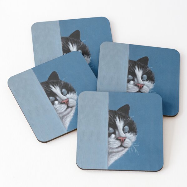Item preview, A Vigilant Cow cat. designed and sold by EmilyDouArt.