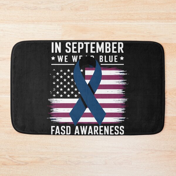 Item preview, In September We Wear Blue for FASD Awareness Month designed and sold by AvagondaMind.