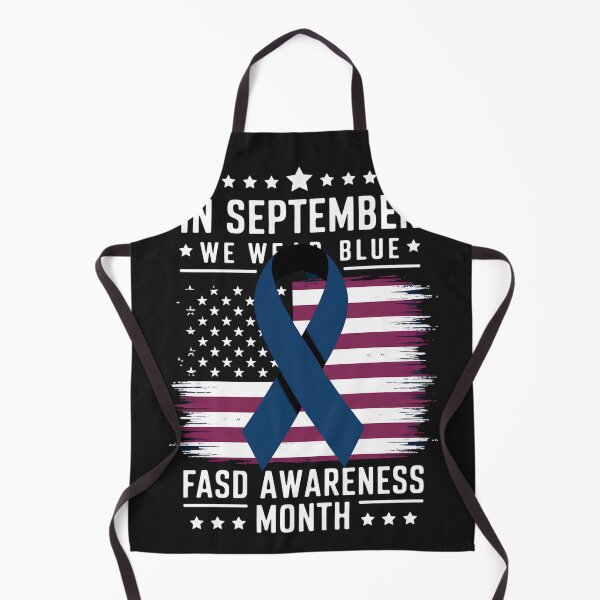 Item preview, In September We Wear Blue for FASD Awareness Month designed and sold by AvagondaMind.