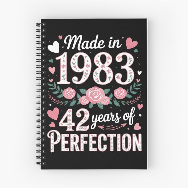 Item preview, 42 Year Old Made In 1983 Floral 42th Birthday Women  designed and sold by MyzoToyota.