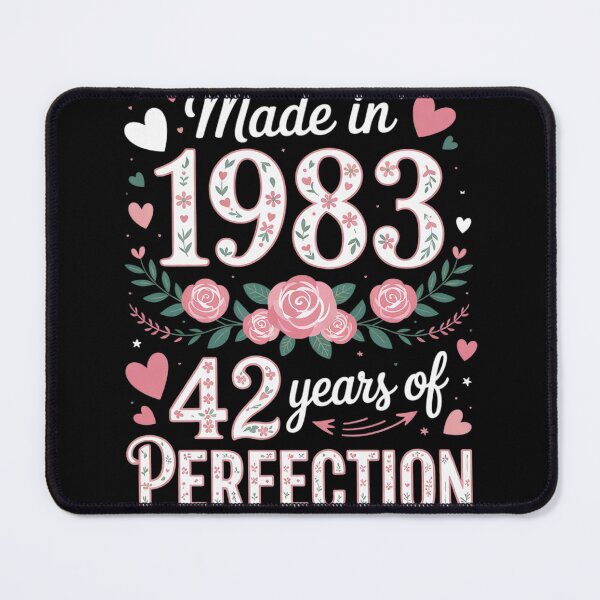 Item preview, 42 Year Old Made In 1983 Floral 42th Birthday Women designed and sold by MyzoToyota.