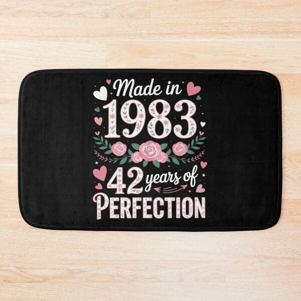 Item preview, 42 Year Old Made In 1983 Floral 42th Birthday Women  designed and sold by MyzoToyota.