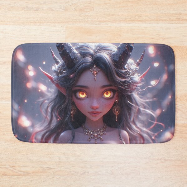 Item preview, Ethereal Demon Queen Portrait | Fantasy Angelic Lilith Character Art | Soft Gothic Digital Painting designed and sold by David R Sawin The Architects Of Eden.