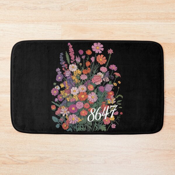 Item preview, 8647 Subtle Anti Trump 86 47 Floral  designed and sold by MyzoToyota.