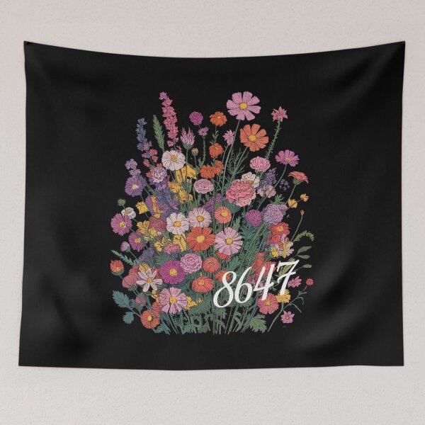 Item preview, 8647 Subtle Anti Trump 86 47 Floral  designed and sold by MyzoToyota.