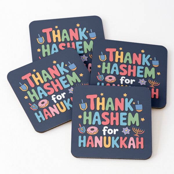 Item preview, Thank HaShem for Hanukkah – Cute Colorful Holiday Design designed and sold by Thank-HaShem.