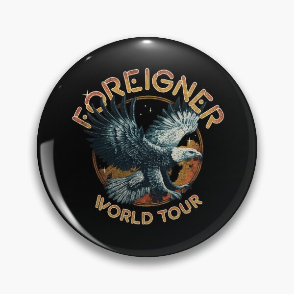 Item preview, Foreigner – World Tour Soaring Eagle designed and sold by ketttitisandnon.