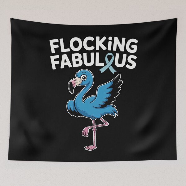 Item preview, Flamingo Prostate Cancer designed and sold by cosmicncozyS.