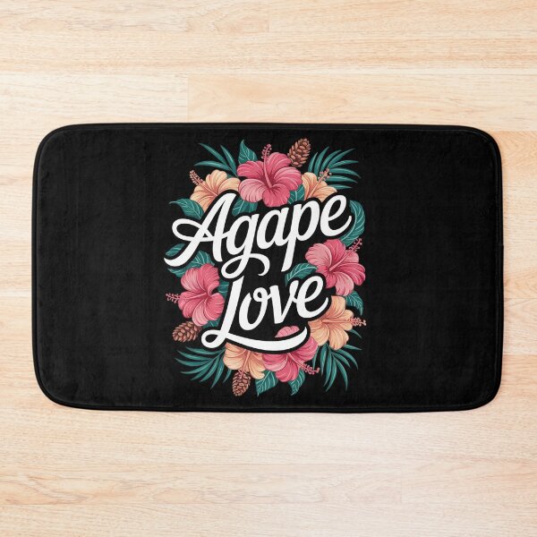 Item preview, Agape Love Watercolor Floral Flower Inspirational Christian  designed and sold by MyzoToyota.