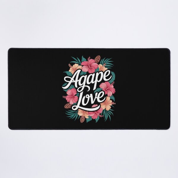 Item preview, Agape Love Watercolor Floral Flower Inspirational Christian designed and sold by MyzoToyota.