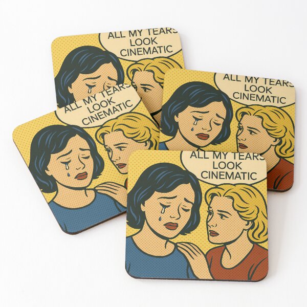Item preview, Pop Art Retro Comic Style Emotional Expression Prints designed and sold by PinUpPizzazz.