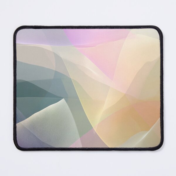 Item preview, Whispered Shapes Diagram – Pastel Ethereal Minimalist Abstract Wall Art designed and sold by LunaPoster.