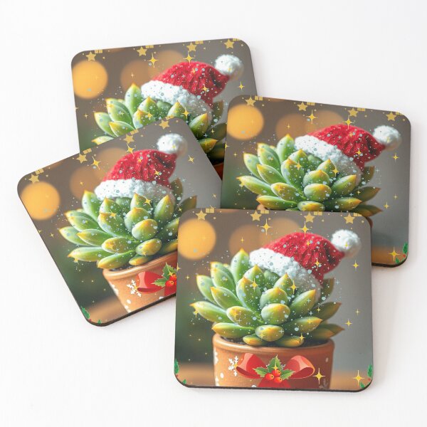 Item preview, Festive Succulent Santa designed and sold by Digitalhub12.