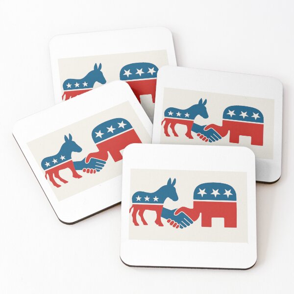 Item preview, Unity of Red & Blue – Political Peace Design designed and sold by NomadUSArt.