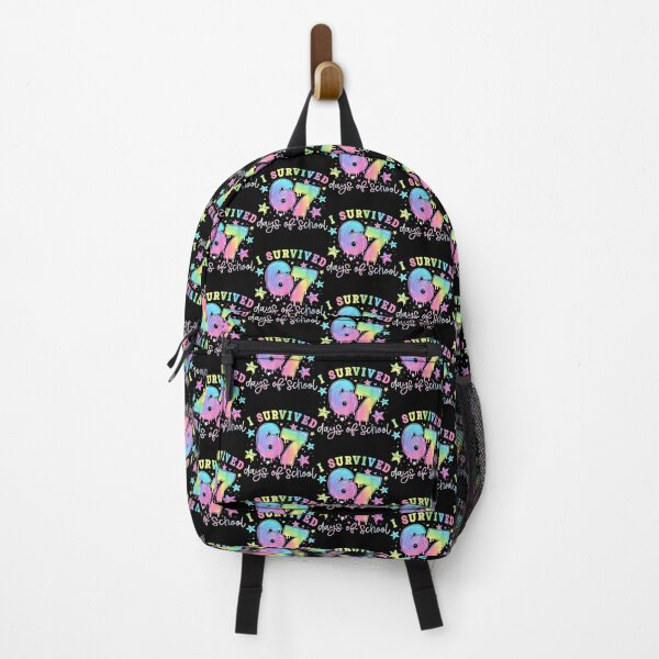 Item preview, 67 Days Funny I Survived Meme 67 Student School Classic Teacher of designed and sold by SteveSaccoro.