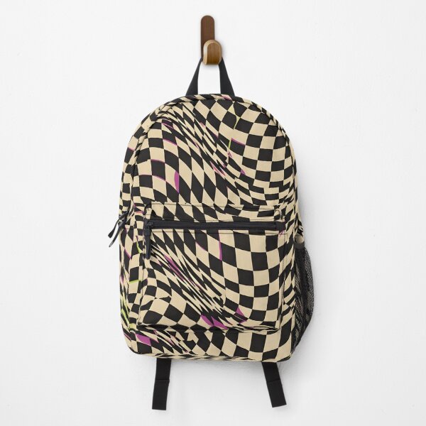 Item preview, Warped Checkered Waves designed and sold by Kaleidoscope Print.