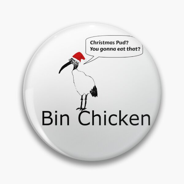 Item preview, Bin Chicken Christmas Pud designed and sold by McBinChicken.