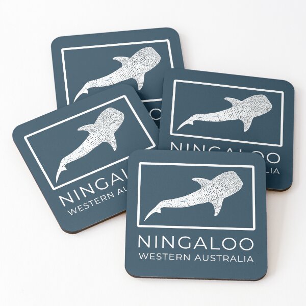 Item preview, Whale Shark Ningaloo in White designed and sold by SeaLarkArt.