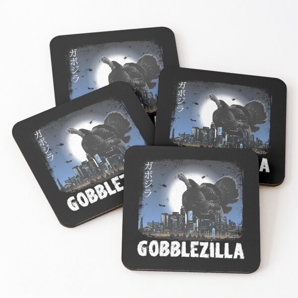 Item preview, Happy Retro Style Funny Quote Humor Thanksgiving Gobblezilla designed and sold by nguyenconguan80.