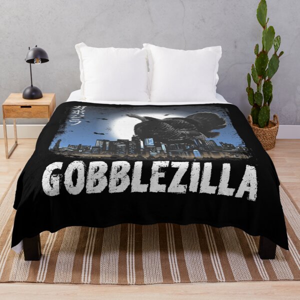 Item preview, Happy Retro Style Funny Quote Humor Thanksgiving Gobblezilla designed and sold by nguyenconguan80.