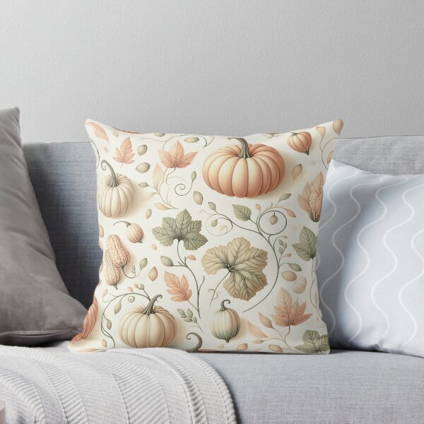 Item preview, Thanksgiving Pumpkin Pattern 1 designed and sold by MadTeaGarden.