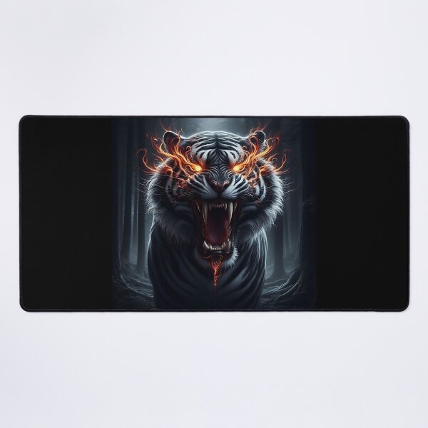 Item preview, Wild Fire Tiger designed and sold by GalleryBrisArt.
