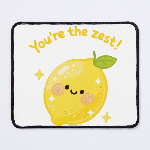 Item preview, You’re the Zest – Cheerful Citrus Compliment Sticker designed and sold by MissKoalaJY.
