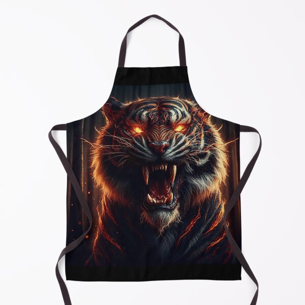 Item preview, Wild Fire Tiger designed and sold by GalleryBrisArt.