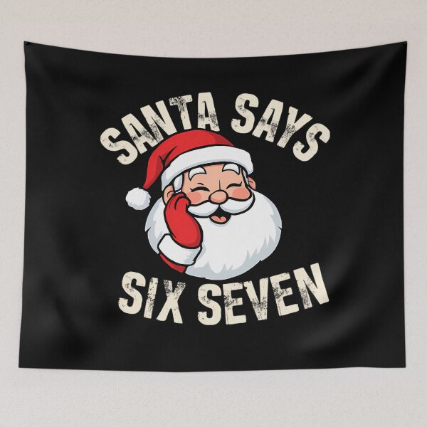 Item preview, Retro Claus Says Bruh Seven Santa Holiday Santa Happy Six designed and sold by ChadnoSmith.