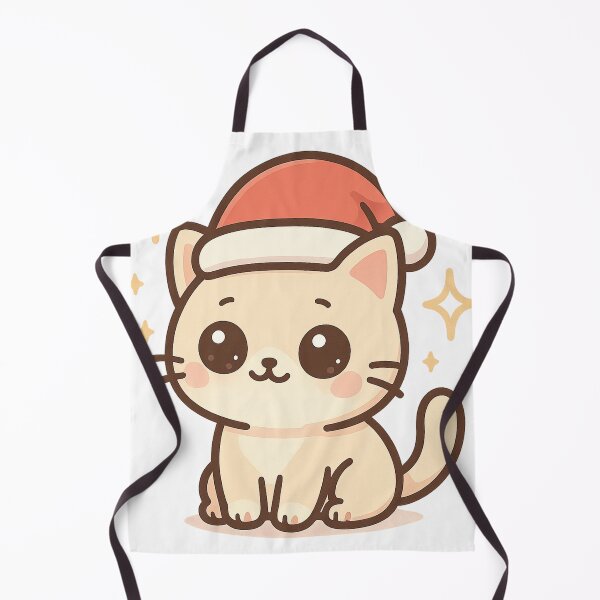 Item preview, Kawaii Christmas Cat designed and sold by Prasakro.